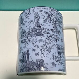 Rare Tiffany & Co. Mug NYC Toile